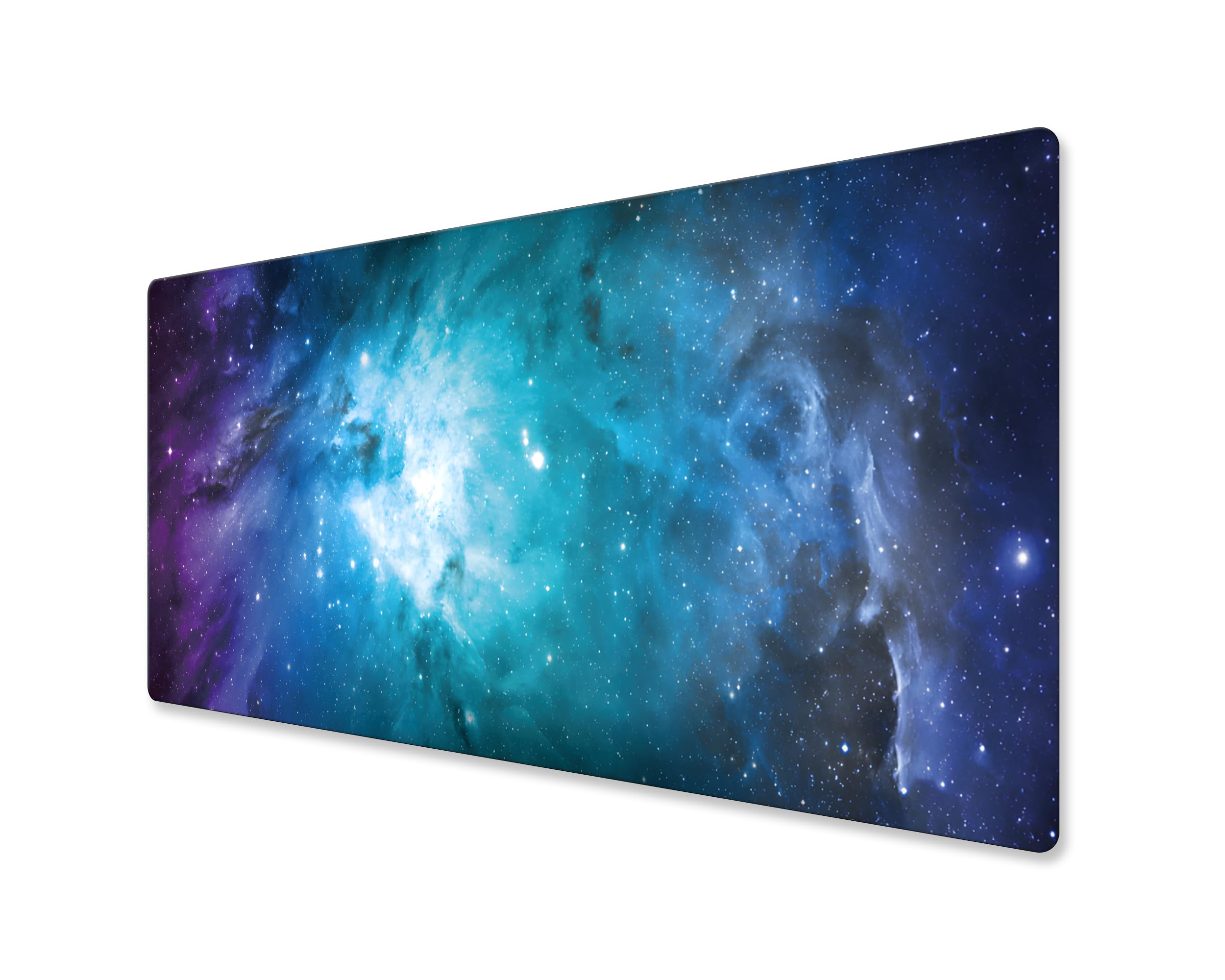 ELLENNE Mousepad XXL 900x400mm Sottomano Scrivania-Abisso Stellato|9 | Tappetino Mouse XXL 900x400mm, Sottomano Scrivania Stampato Fantasie Impermeabile, Mousepad Grande,Bordi Cuciti Casa Ufficio