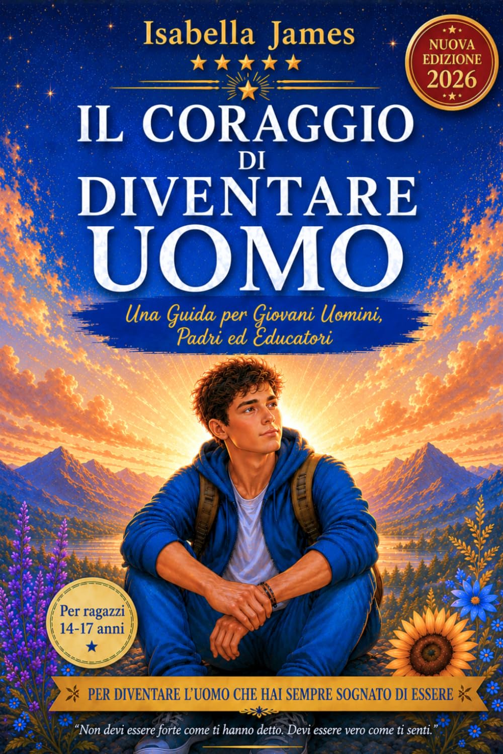 IL CORAGGIO DI DIVENTARE UOMO: Una Guida per Giovani Uomini, Padri ed Educatori