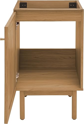 Vista 118 de Swiss Madison Classe - Lavabo de baño de roble de 24 pulgadas incluido