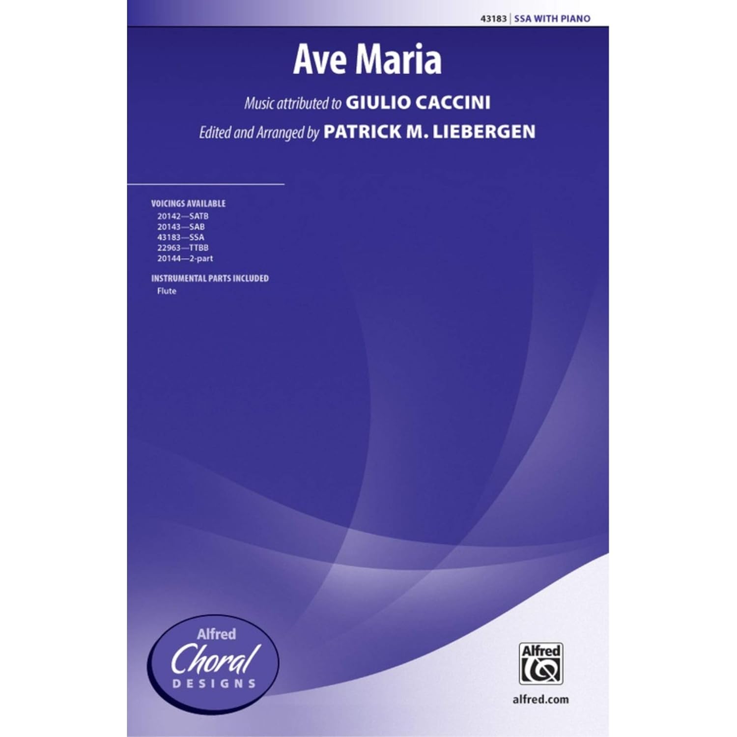 ave maria caccini sheet music