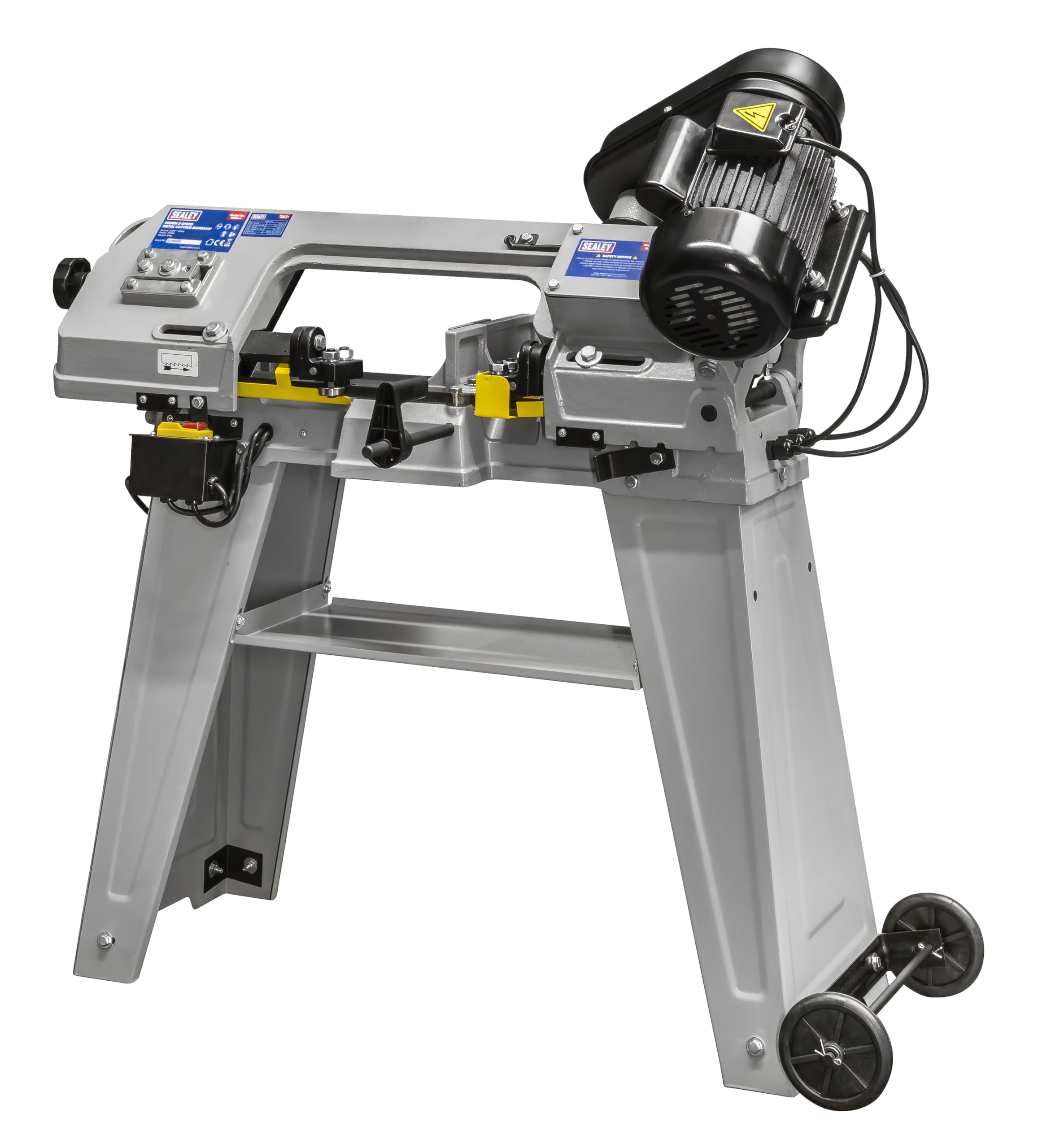 Sealey SM5 Metal Cutting Bandsaw on Wheeled Floor Stand 240v