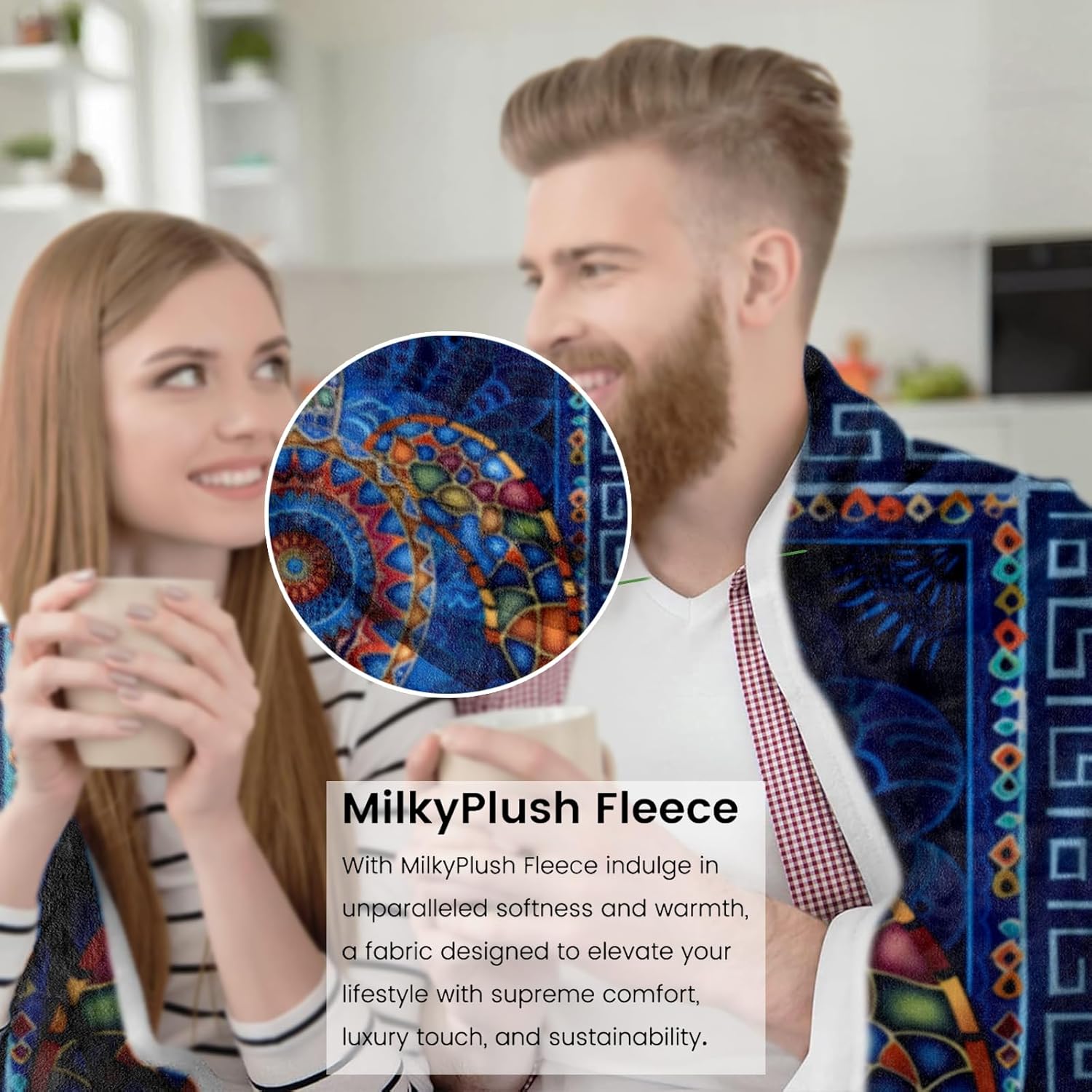 Sea Turtle Blanket Gifts for Kids Women Adult Girls,Mandala Ocean Blue Throw Blankets,Soft Comfy Lightweight for Home Couch Bed Sofa Decor,Colorful Geometric Design 60x80in