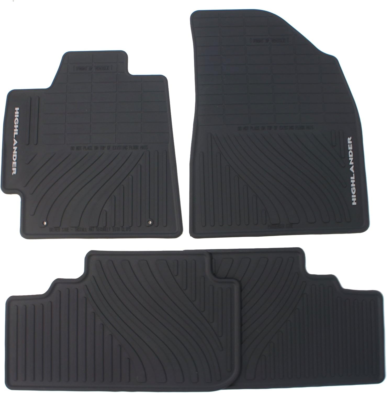 Toyota AllWeather Floor Mats Automotive