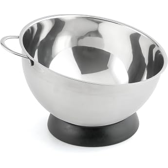 Weis 13224 Whisking Bowl 24 cm with Ring Stainless Steel
