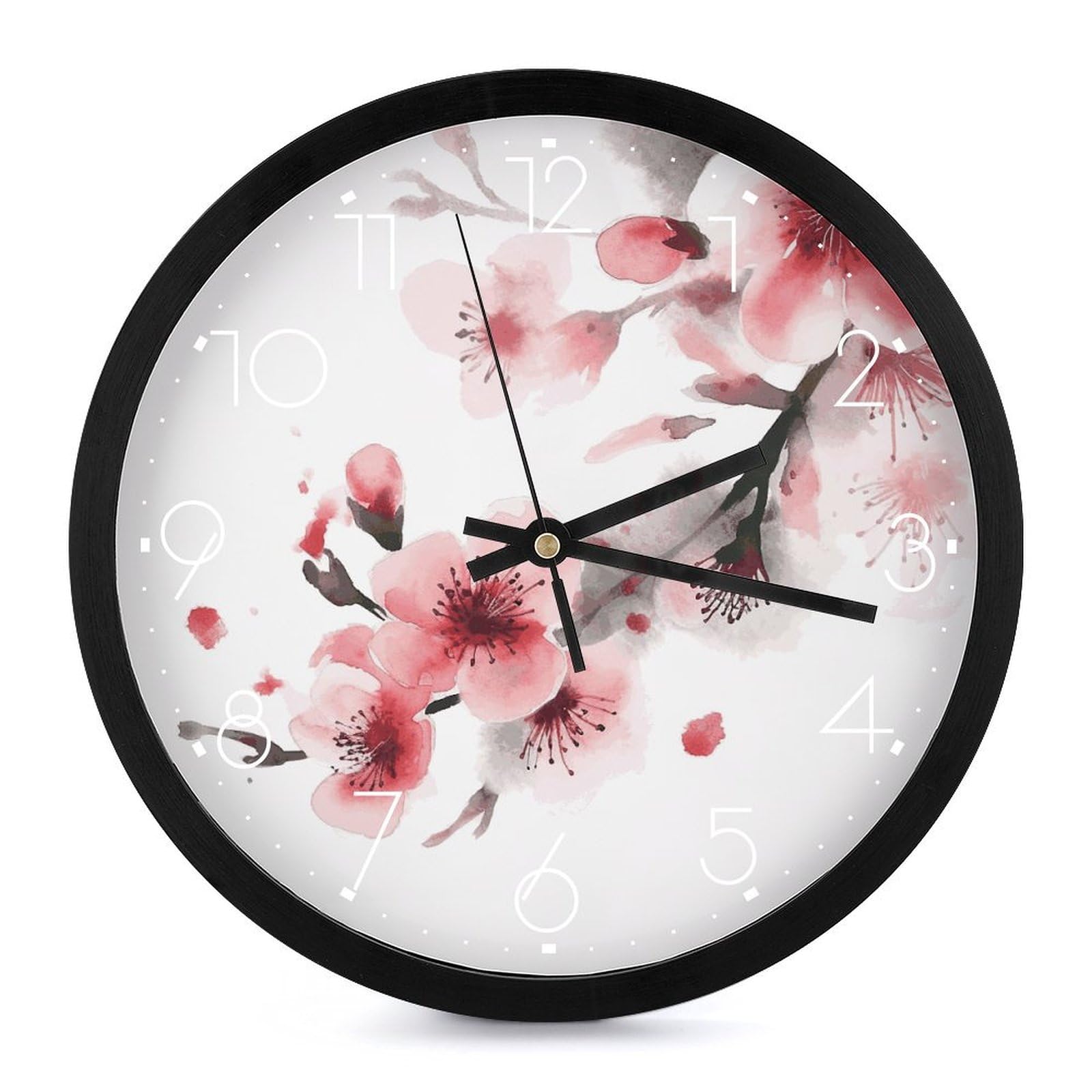 Horloge murale numérique grand format et déco murale LED moderne