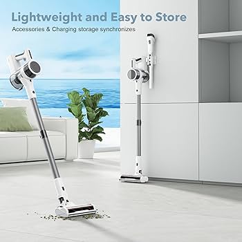 Vacuum Cleaner with 2200mAH Battery Max 35 Mins Runtime