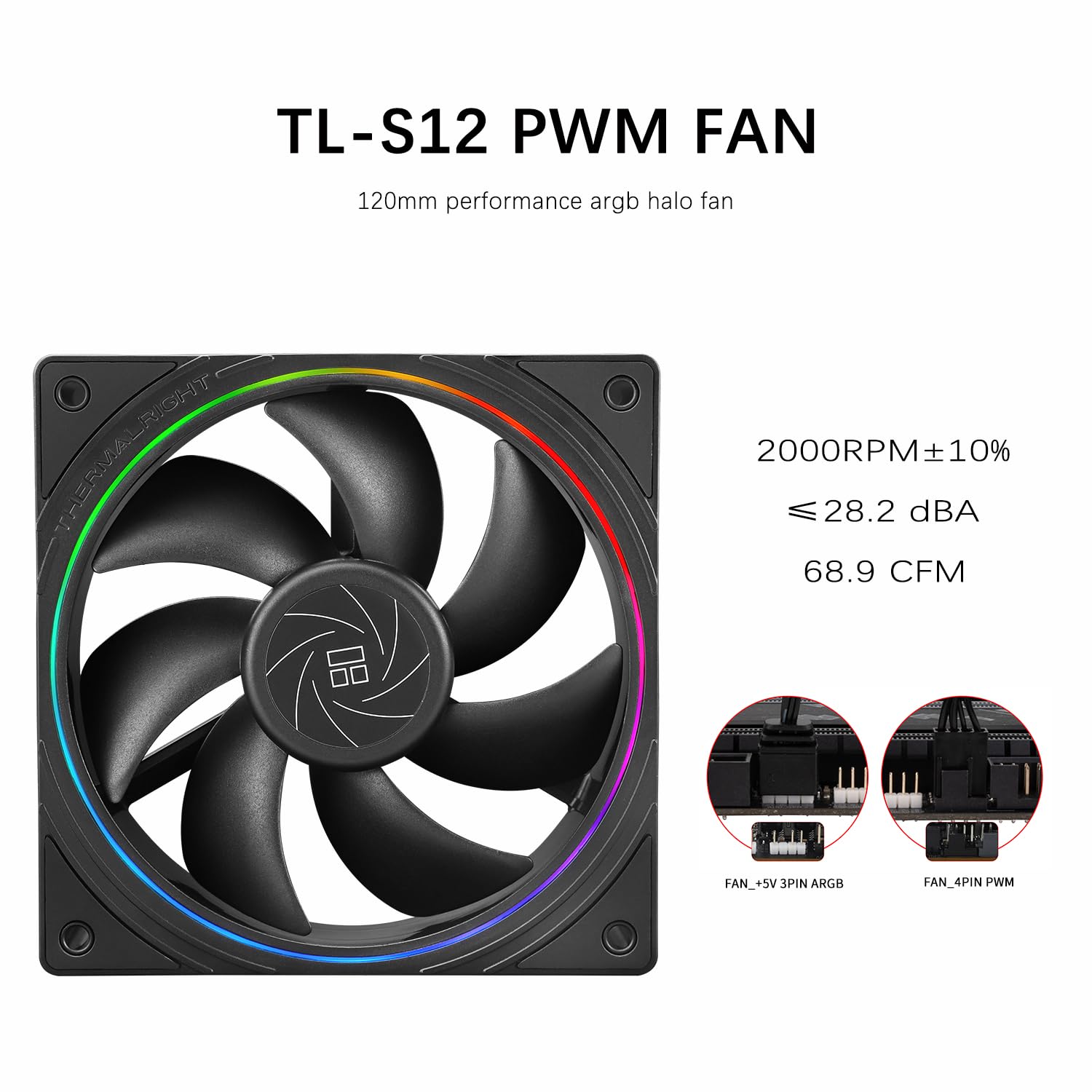 TR-Thermalright AQUA ELITE 360 V5 ARGB Black Liquid CPU Cooler, 360 mm Aio Cooling, 3 ventole PWM ARGB-2000RPM, per AM4/AM5, Intel LGA1851/1700/115x/1200 (nero)