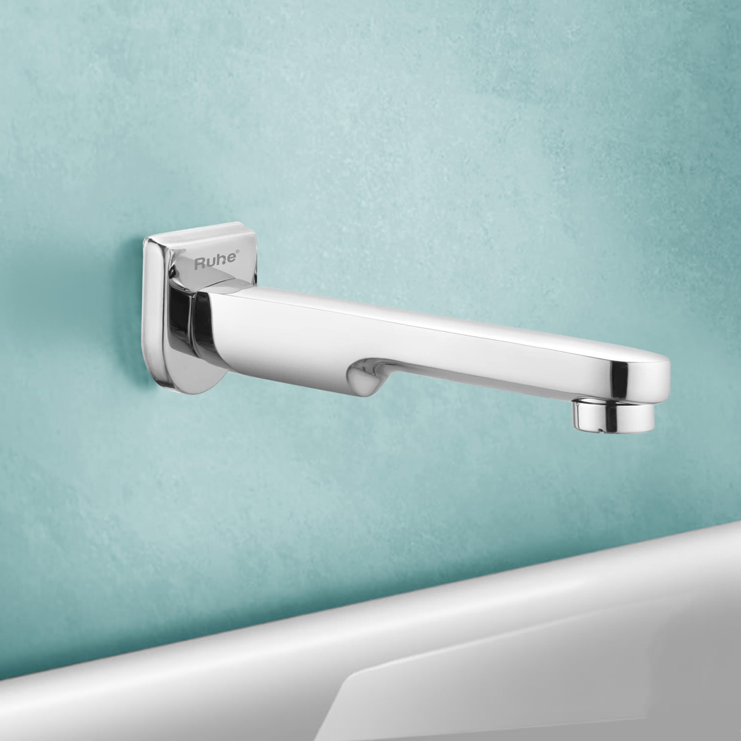 Ruhe® Demure Bath Tub Spout Faucet/Tap for Bath Tubs | Chrome Finish | Brass Tap-picture-11