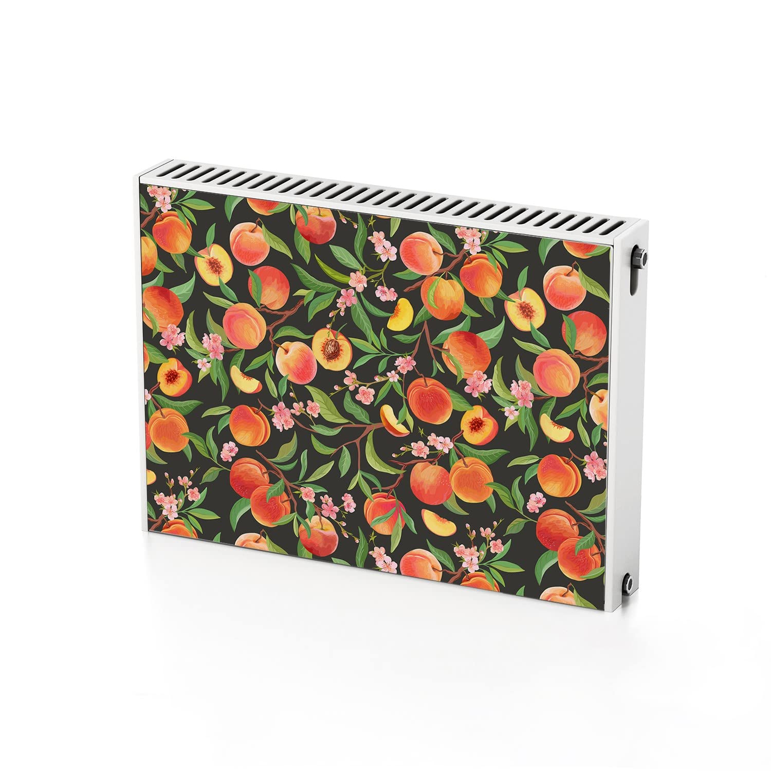 Aimant pour radiateur 80x60 cm - Habillage magnétique motif Graines d'arbres fruitiers