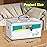 Glosen Medicine Lock Box,locking medicine box, Security Lock BoxesLarge 14x8.5x7.5 Inches with removable storage pocket lock box, First Aid Key Safe Box for Medication