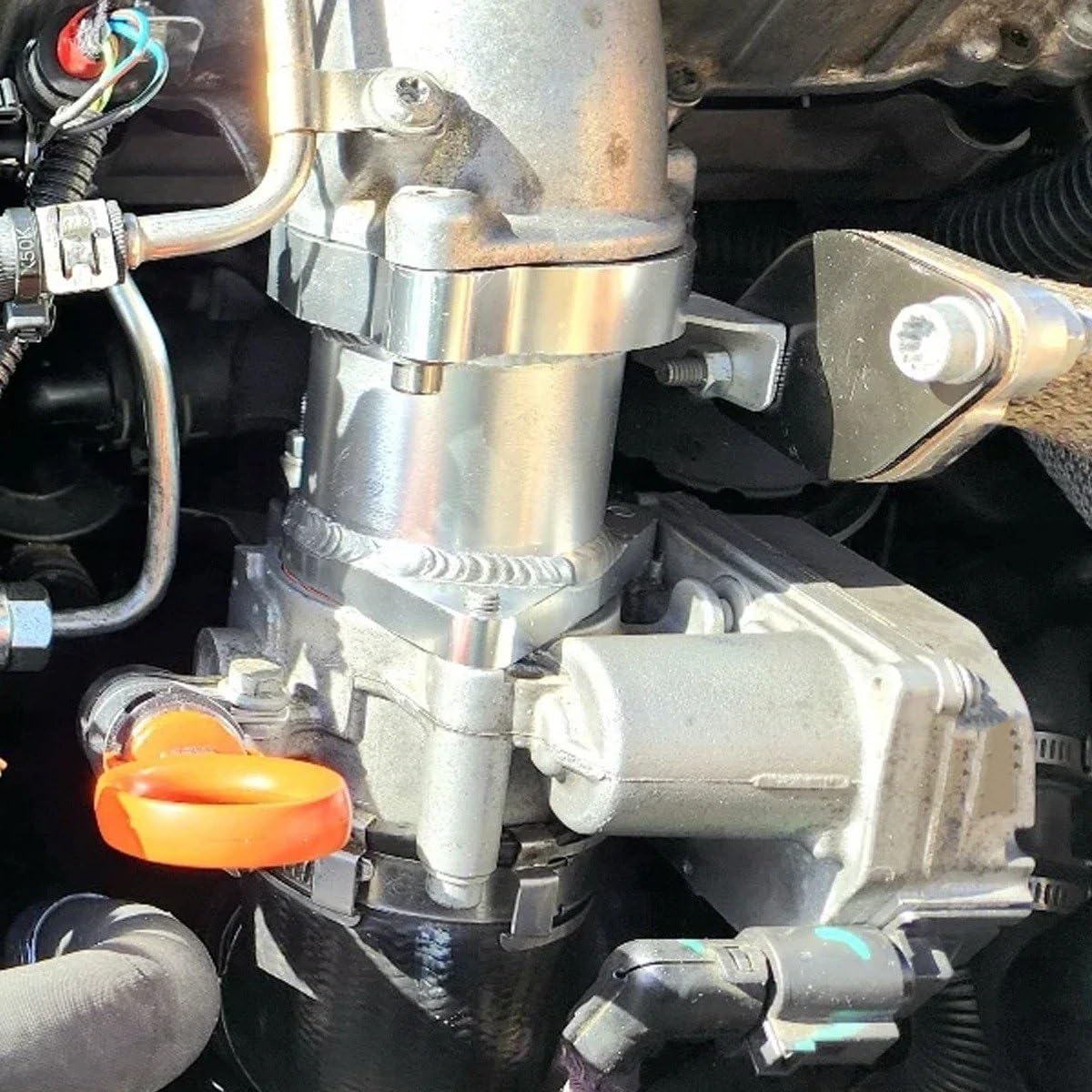 Valvola Ricircolo Gas Scarico Kit Tubo Ricambio Per Gruppo Valvola EGR Per Auto Per TT Per A3 Per A4 Per A5 Per A6 Per Q5 Valvole EGR