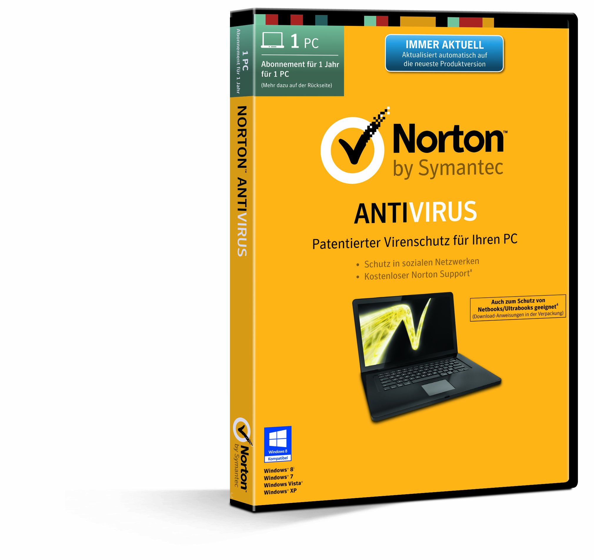 Norton Antivirus 2014 - 1 PC (DVD-Box)
