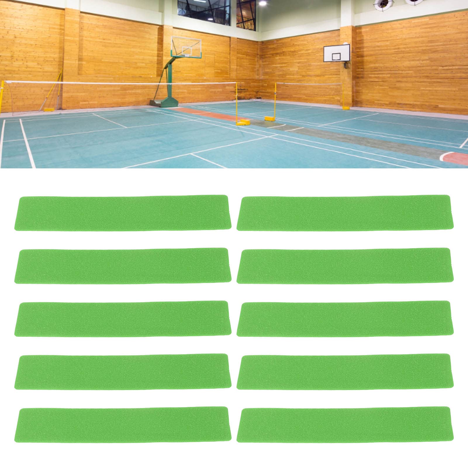 Socobeta Marqueurs de Ligne de Terrain Polyvalente pour Basket-Ball Football Tennis Pickleball