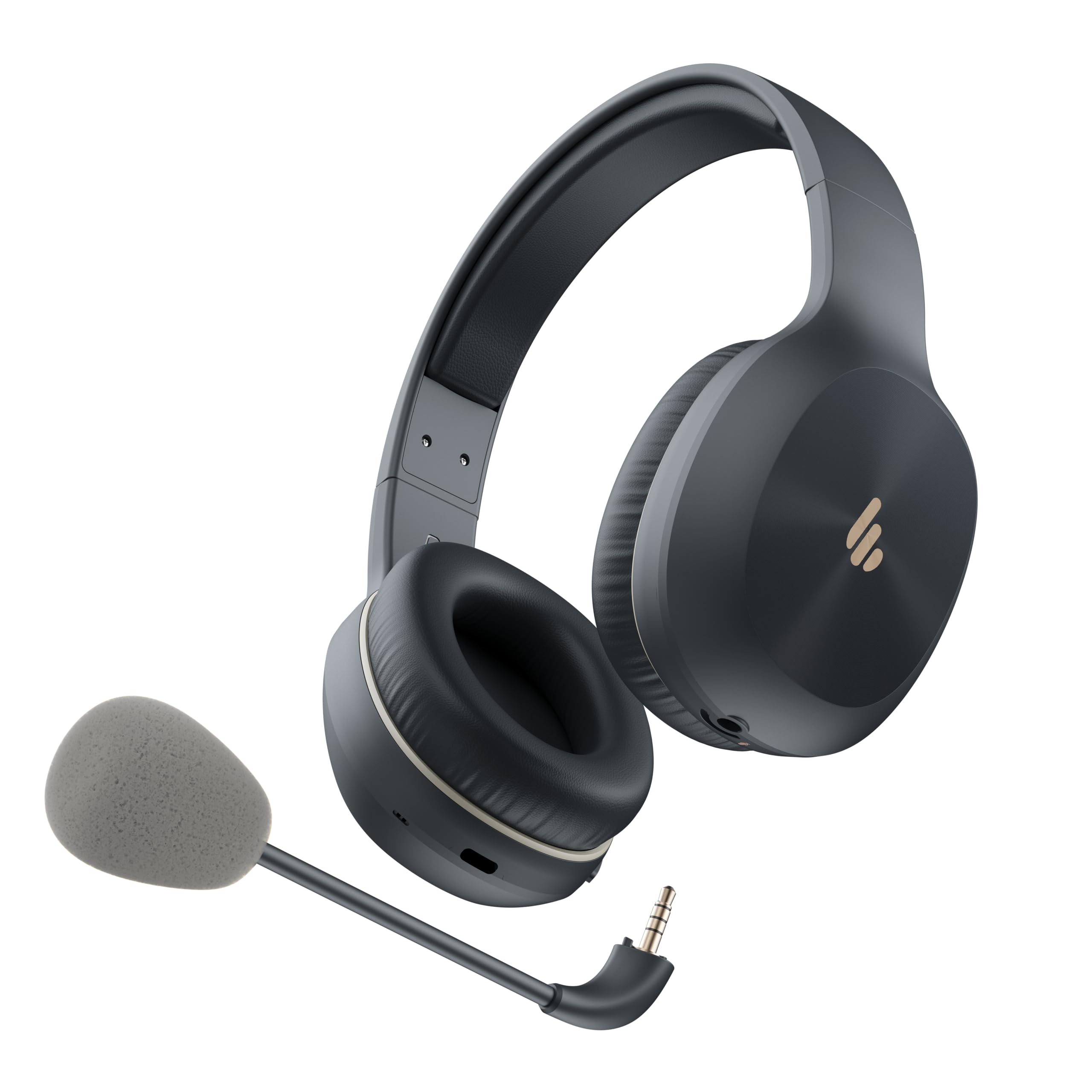 Edifier K750W Wireless Headset with Noise Cancelling Mic & Mic Mute, Sidetone Feedback, 55H Playtime, Stereo Sound, Lightweight for Learning & Work,