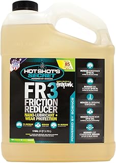 Hot Shot's Secret Friction Reducer FR3 1 Gallon Synthetic Oil Additive Protects Engine & Improves Performance, Friction Modifier for Gas & Deisel Engines Increases Fuel Economy HSSFR332Z