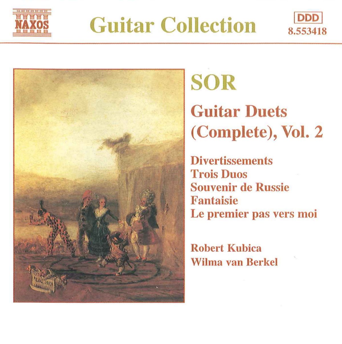 Sor: Complete Guitar Duets, Vol.2