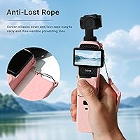 Vista 4 de Funda protectora para DJI Osmo Pocket 3, Pocket3, funda protectora de silicona compatible con DJI OSMO Pocket 3 accesorios, funda de moda OSMO