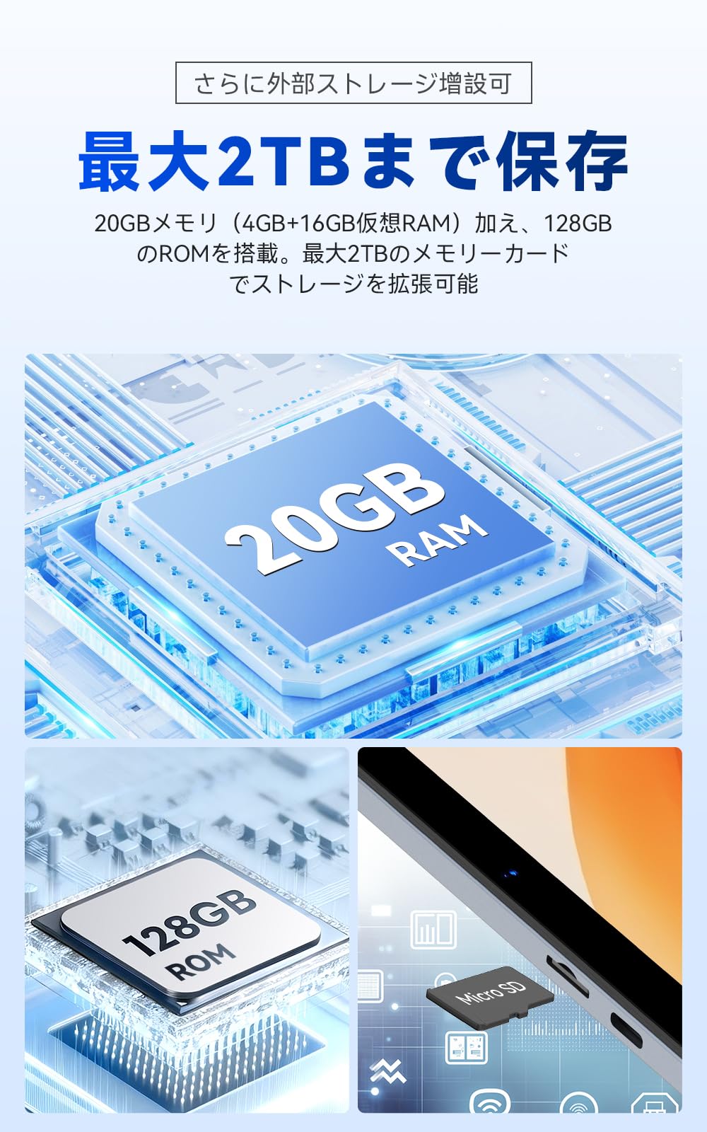 Amazon.co.jp: 【Gemini AI強化版】8インチ タブレット Wi-Fiモデル