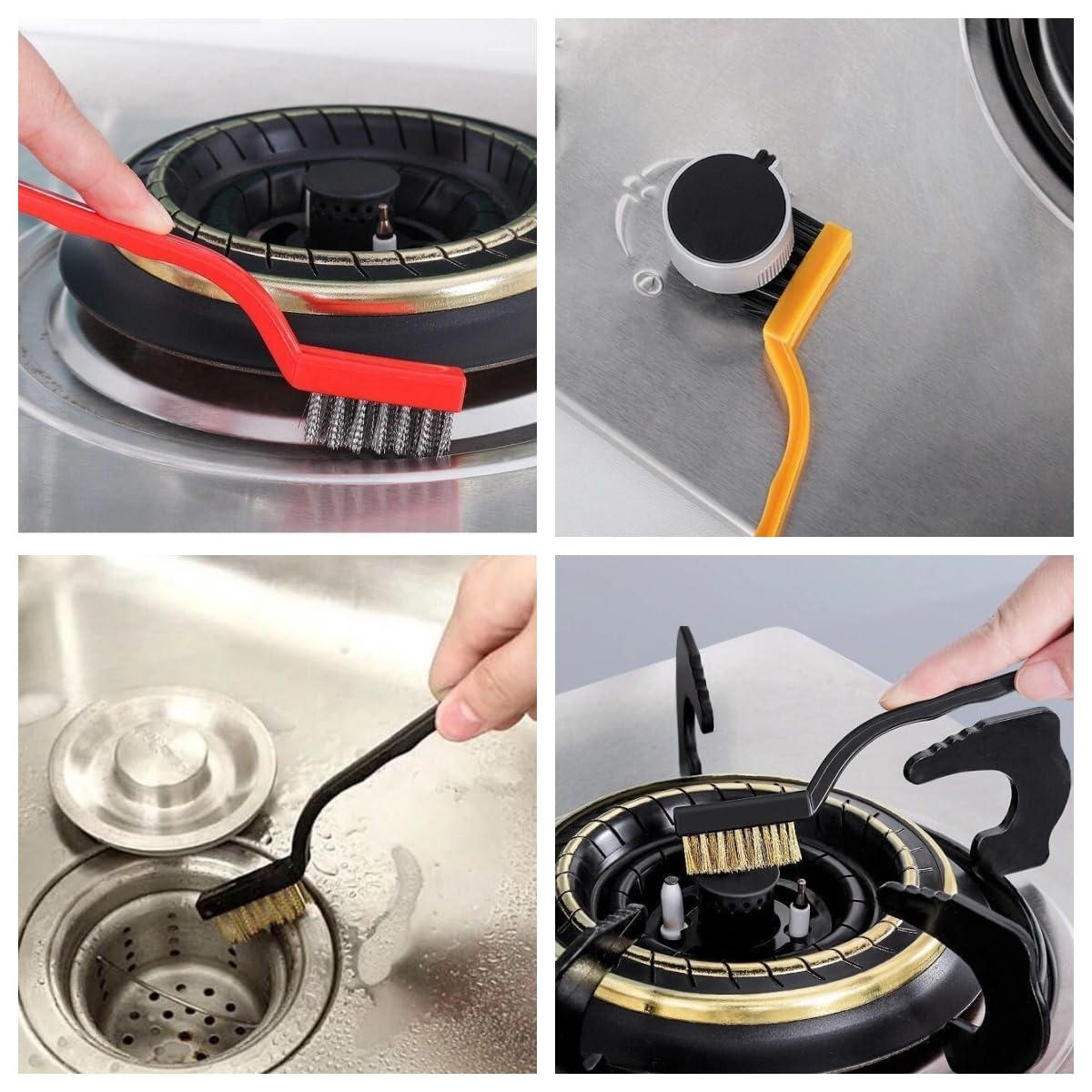 Kit De Brosses De Nettoyage Pour Angles, Brosse à Joints