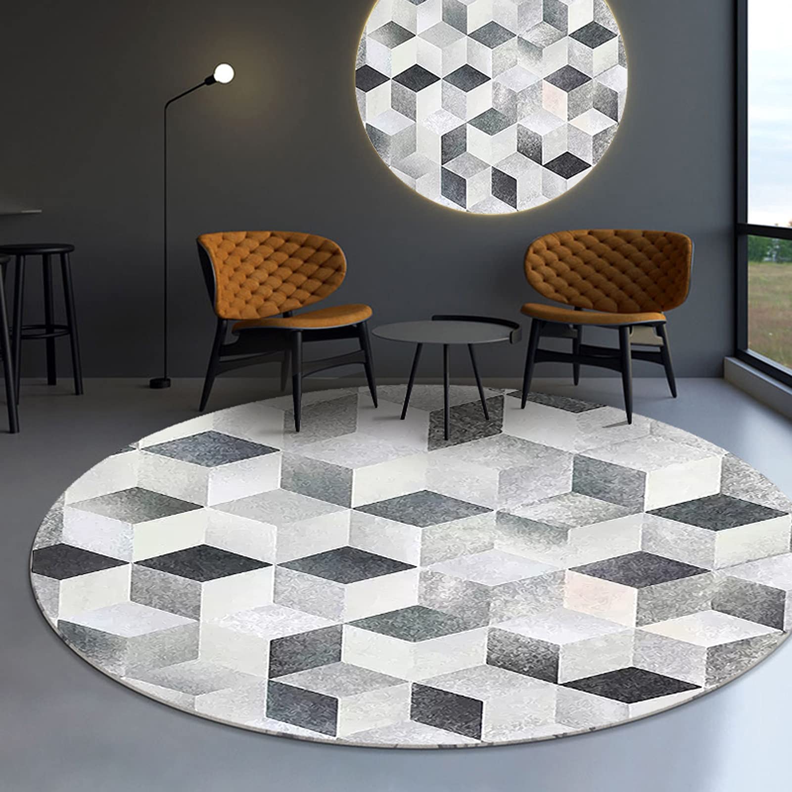 Tapis de chaise lavable et résistant pour bureau et sol de magasin