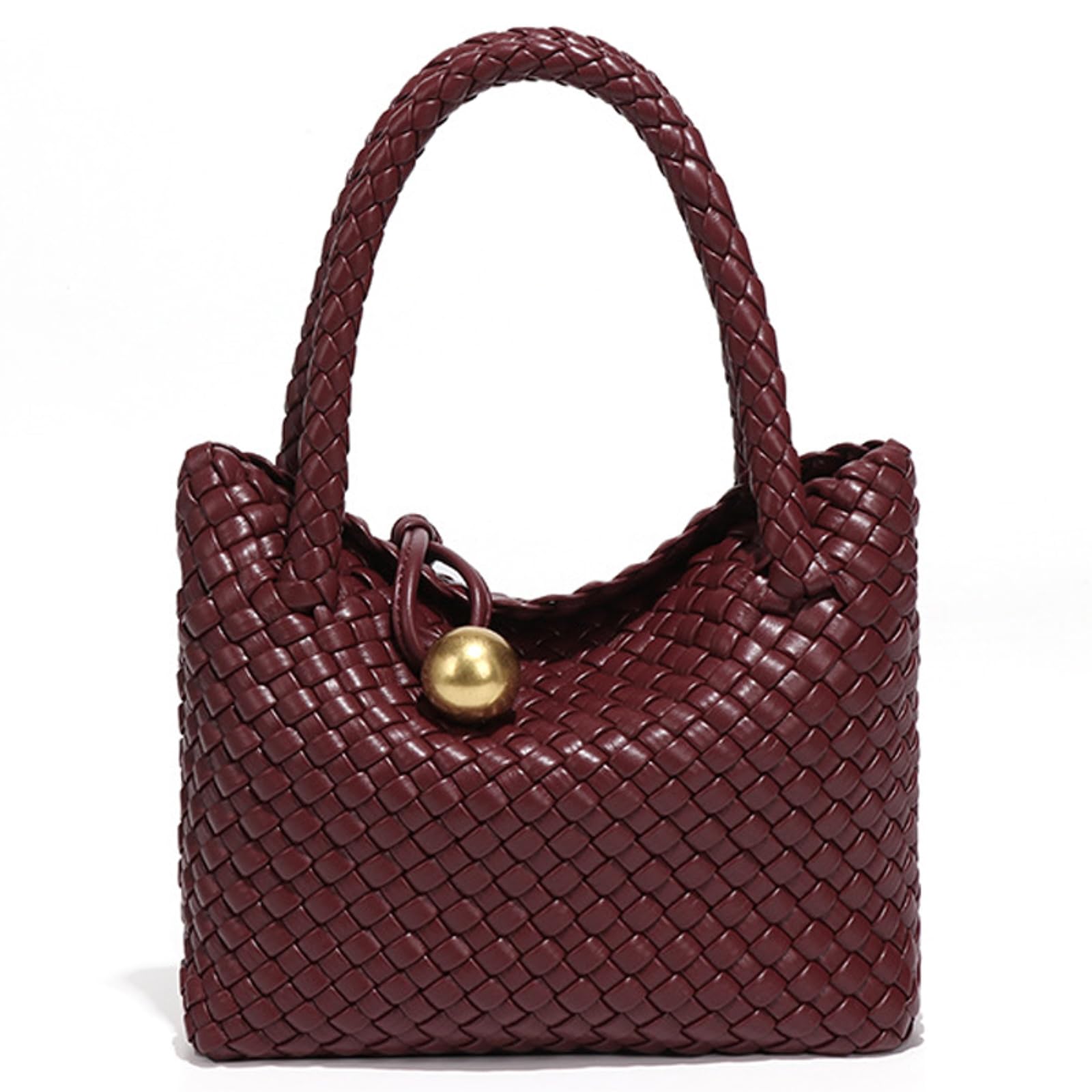 Borsa Tracolla A Tessuta Estate per Le Donne Tote Crossbody Tote-Beige