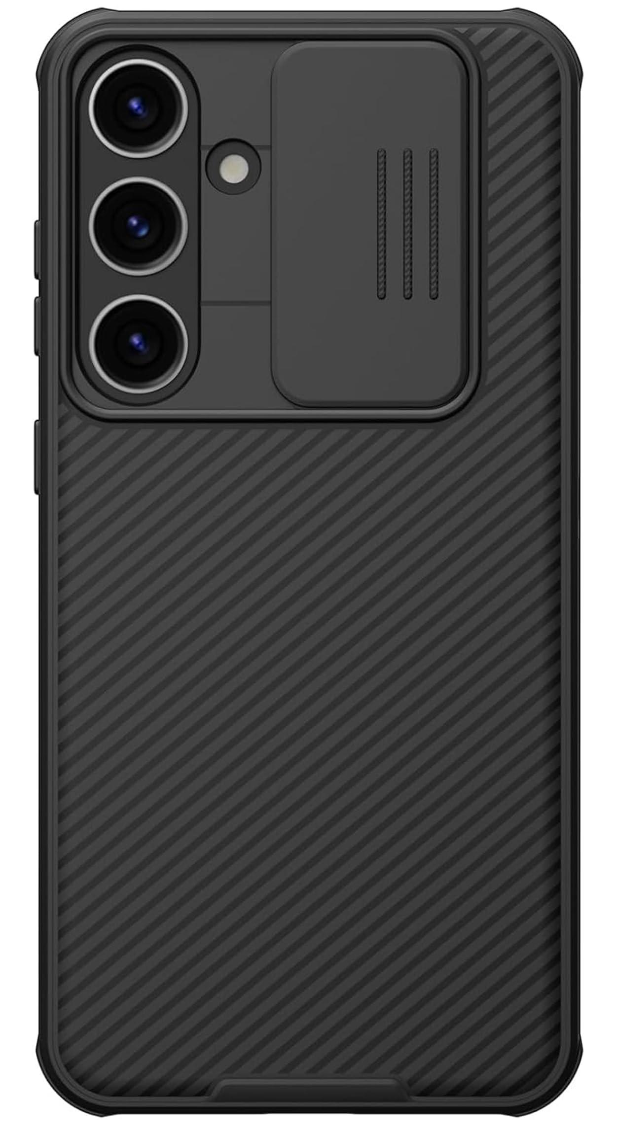 KAPA Camshield Back Cover for Samsung Galaxy S24 Plus | Inbuilt Slider Shockproof Lens Protection Case (Black) (B0CV5CH6G4) Amazon Price History, Amazon Price Tracker