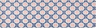 Flat Geometric Pattern Rosette Pattern Foldable Trivets for Hot Dishes Heat Resistant Potholders and Waterproof Heat Mat for Hot Plate 39.40 '' X 11.80'' Cut Freely para la cosina