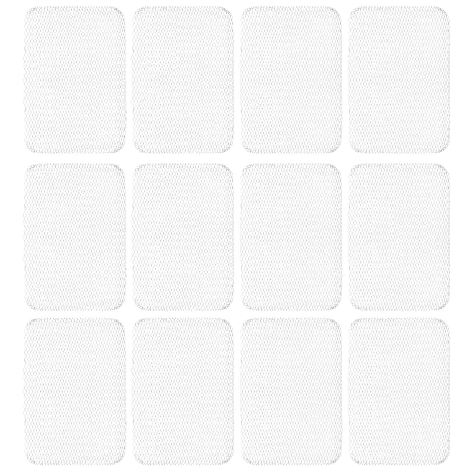 20 Piezas Rejilla Desechable de Aluminio Plata