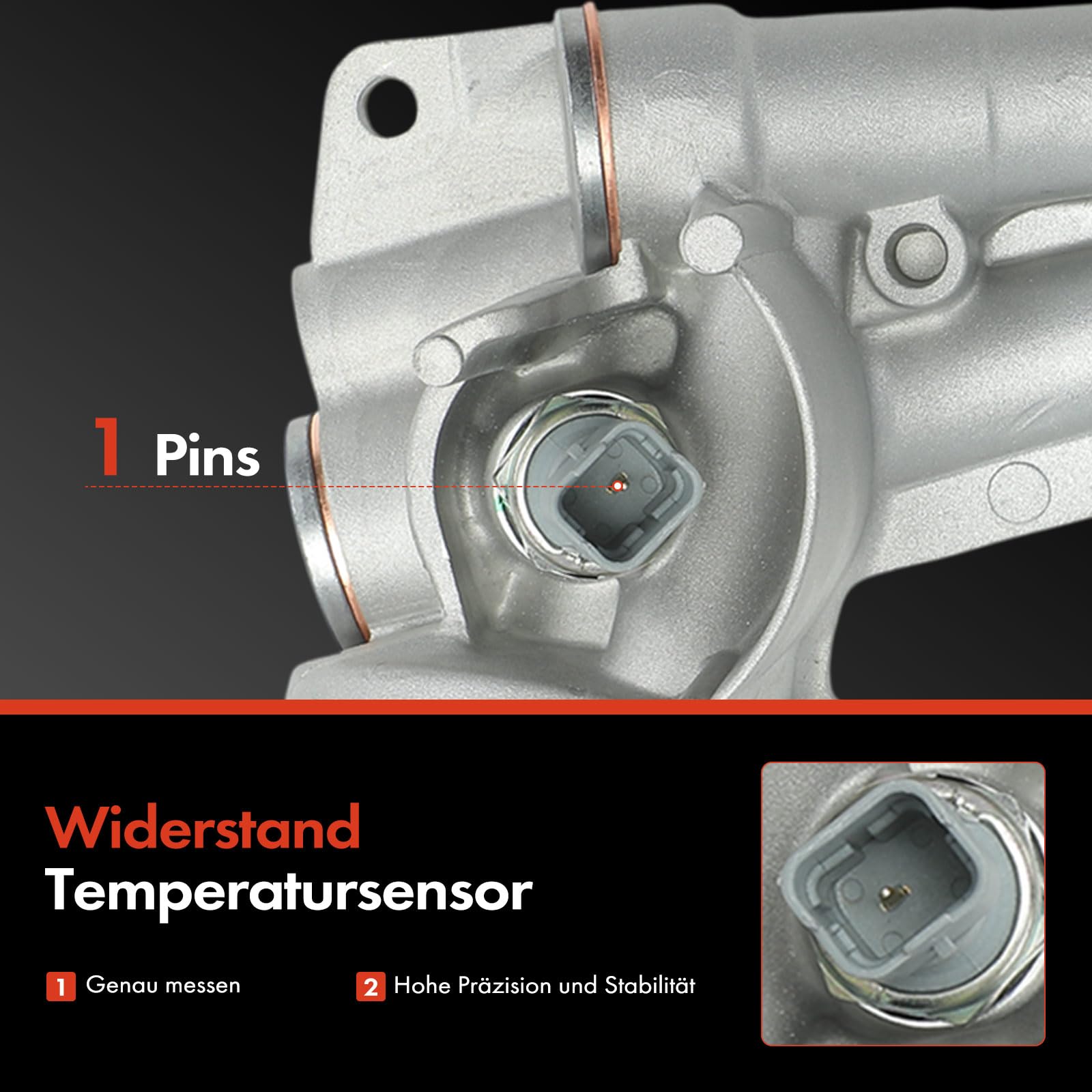 Frankberg ölkühler ölfilter Benzin Kompatibel mit 307 Break 3E 1.6L 206 CC 2D 1.6L Berlingo Multispace B9 1.6L 206 Schrägheck 2A/C 1.6L Replace# 1103P3