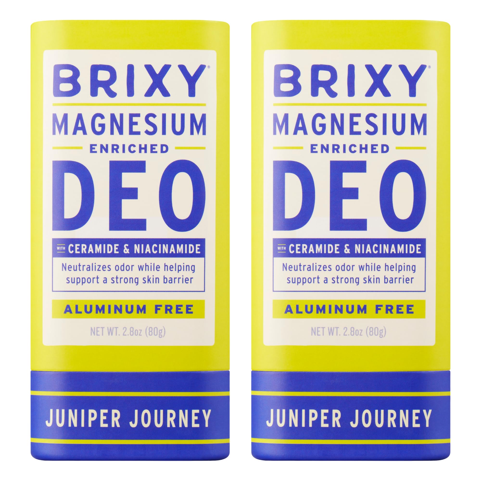 Amazon.com : BRIXY Magnesium Deodorant, Ceramide & Niacinamide