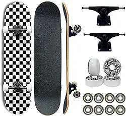 Skate Semi Profissional Montado Completo Modelos 7.5