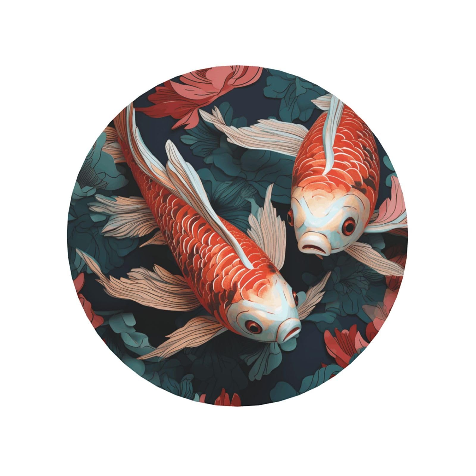 Fish and Flower Fridge Magnets Cute Strong Refrigerator Magnets Fun Magnet for Locker Office Whiteboard Decor, Door Magnets Decorative Magnetic Stickers for Home Decor