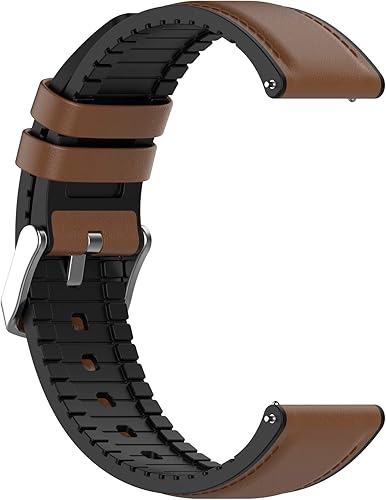 Miniatura 4 de TenCloud Bandas compatibles con Amazfit GTS 2 Band, banda de liberación rápida de 0.787in, correa de cuero de repuesto suave para GTS 2GTS Smartwatch