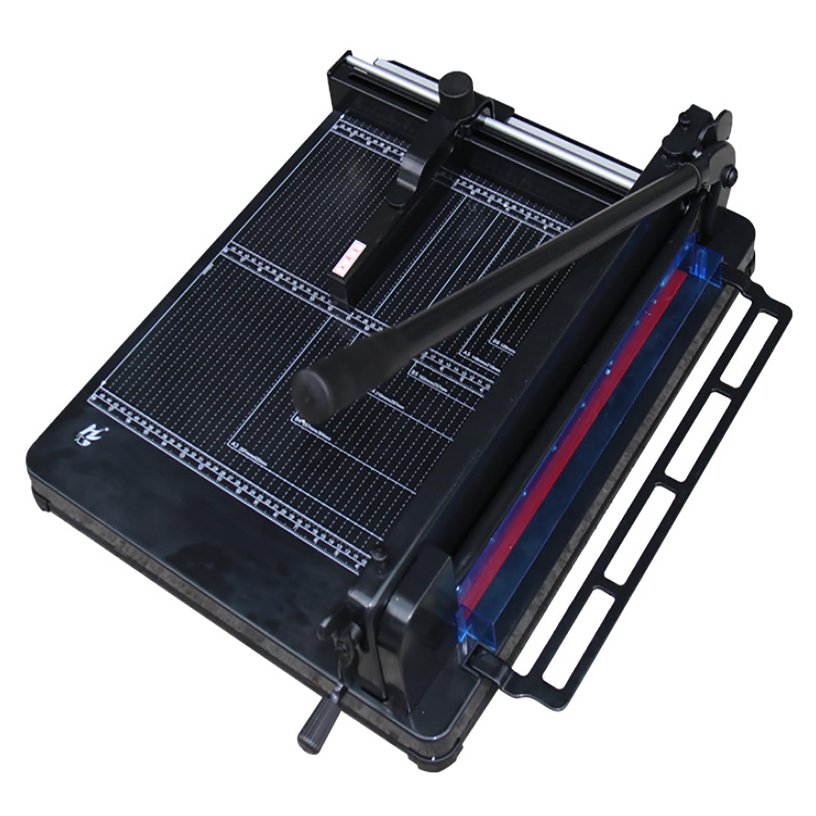 Taglierina A3, resistente, con blocco di sicurezza, manico ergonomico, capacità di 400 fogli, griglia di taglio trasparente, scala accurata, facile da usare, per ufficio, scuola, casa