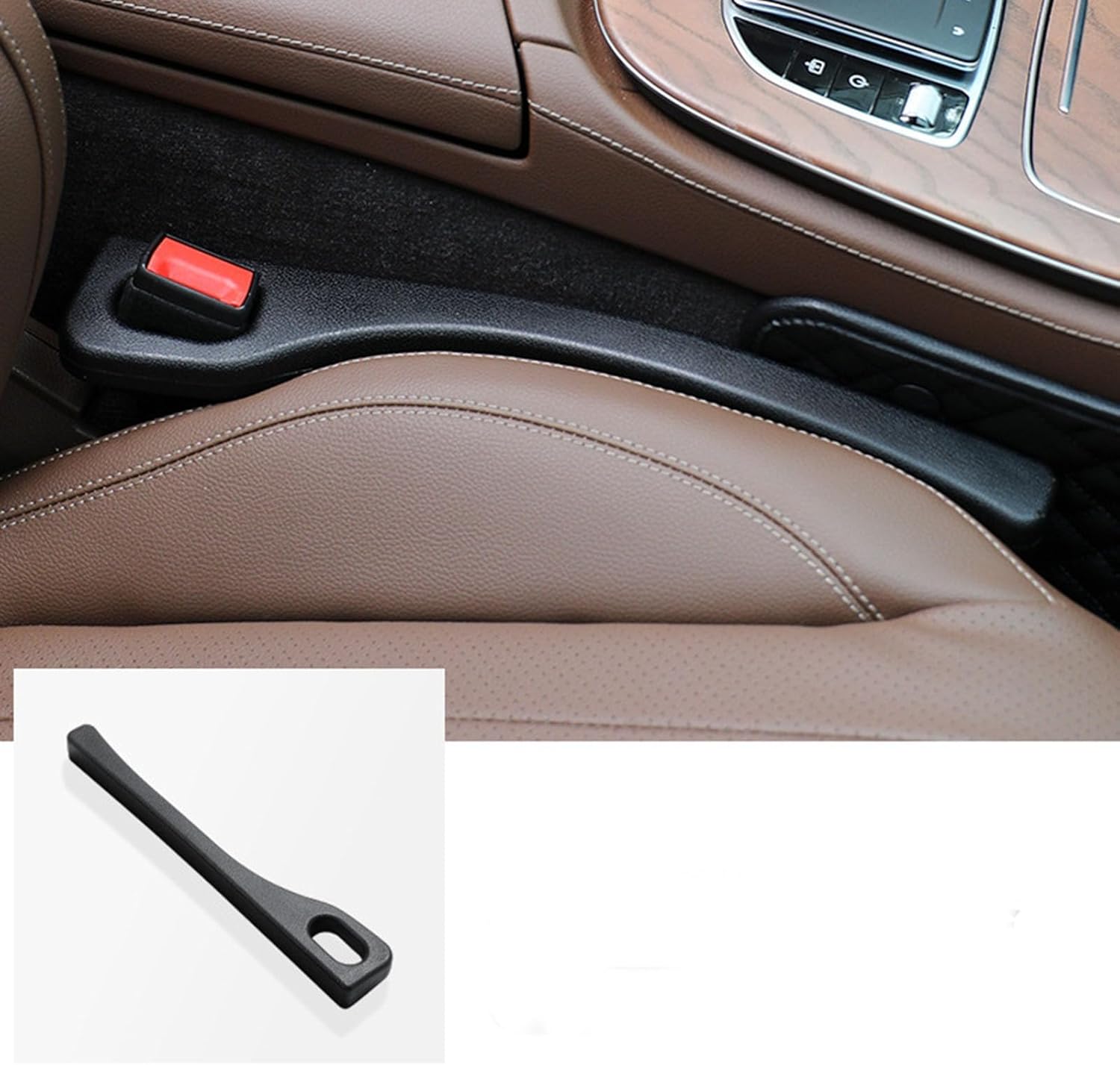 WLYGUO 2 Stück Autositz Lückenfüller Für VW Taigo - Sitzspalt Organizer