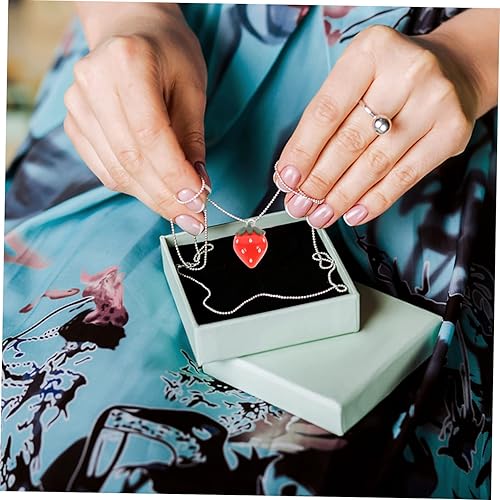 Miniatura 6 de SEWACC 40 piezas de tapones de resina para pulseras, artesanías de resina, aretes, dijes de frutas falsas, cabina de fotos