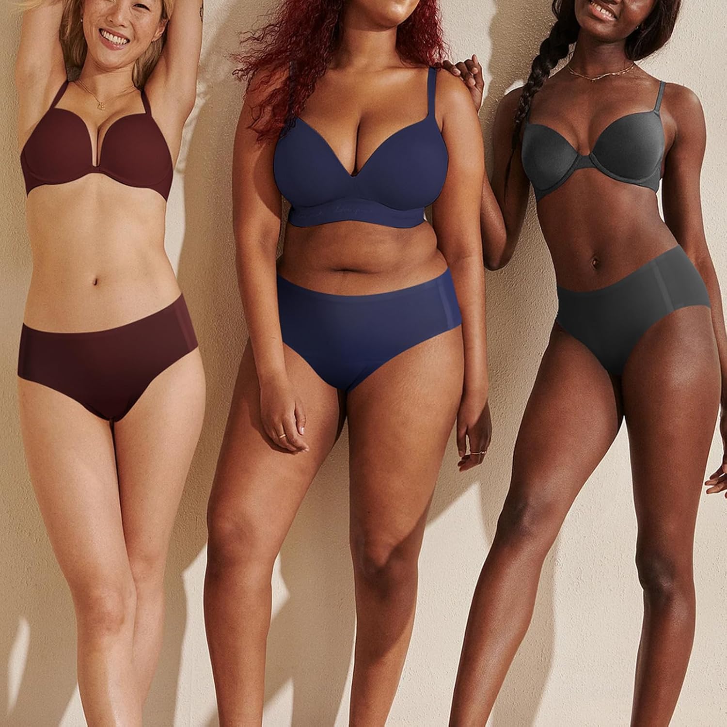 CARER Healthcare Incontinence Pregnancy Period Underwear for Women Seamless Absorbency Leakproof Underwear Menstrual Panties - Image 2