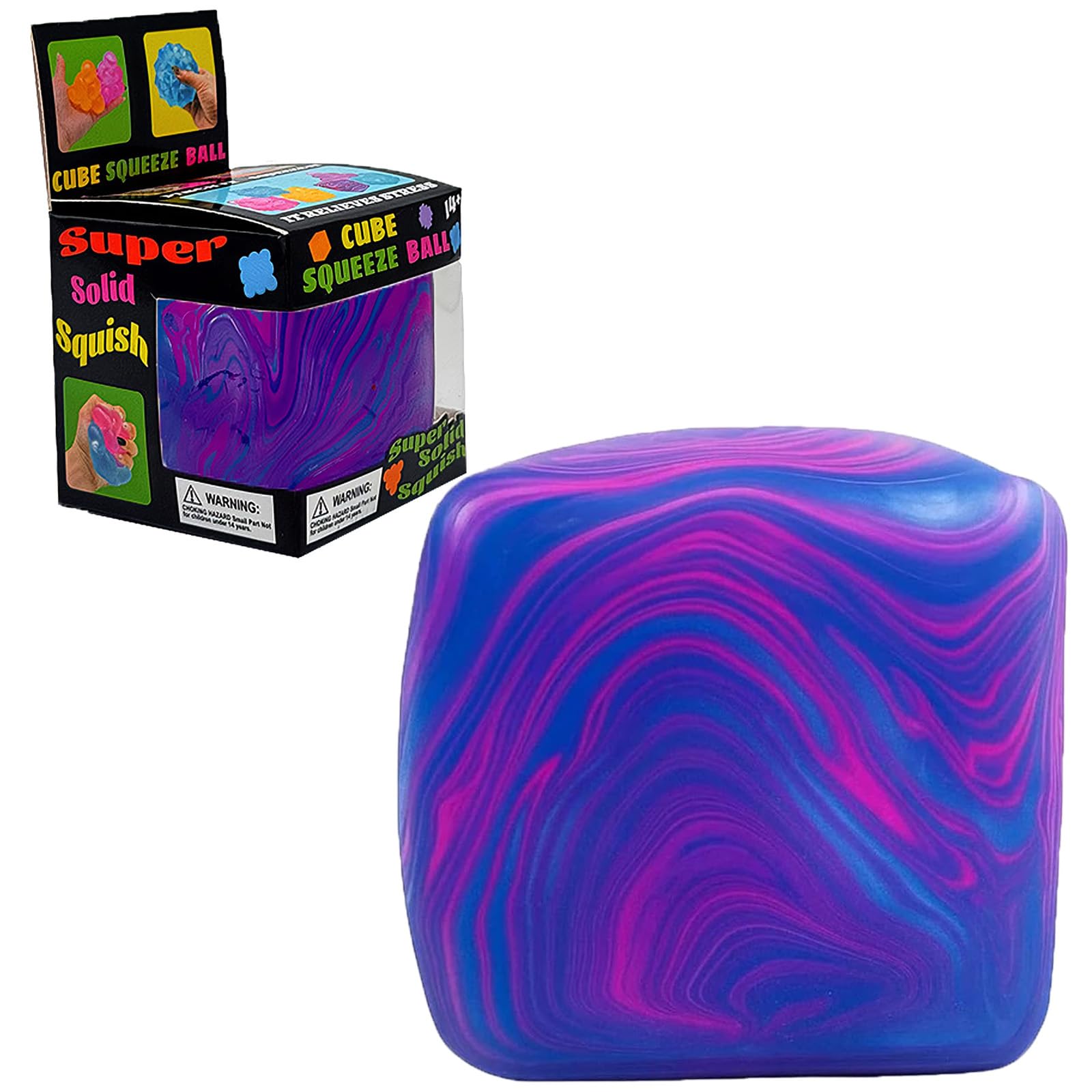 Stress Relief Toys, 2.16in Squishy Cube Used To Alleviate Autism Anxiety
