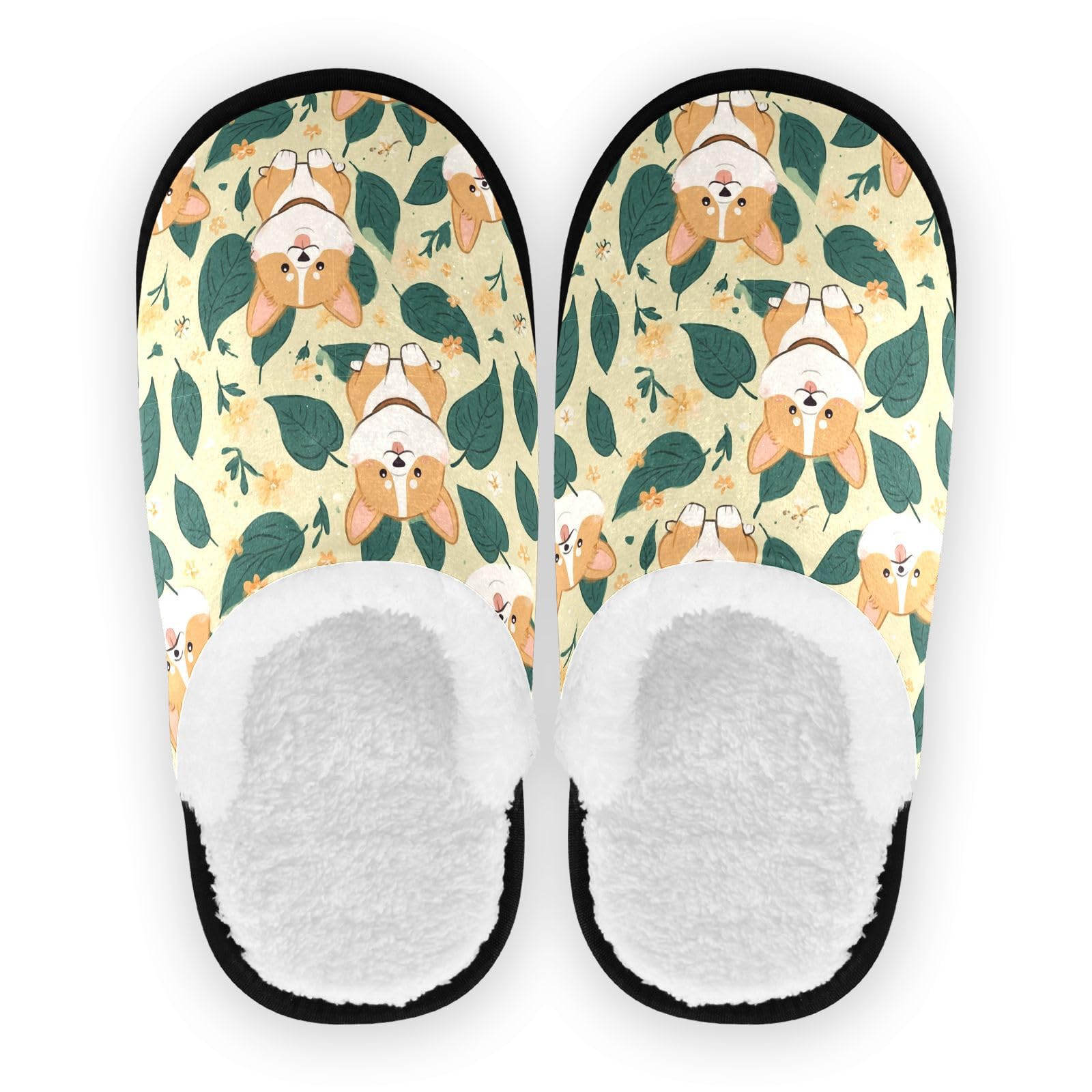 Boccsty TIger Skin Spa Slippers House Slippers Memory Foam Slippers Indoor Outdoor Home Shoes M-L for Men Woman