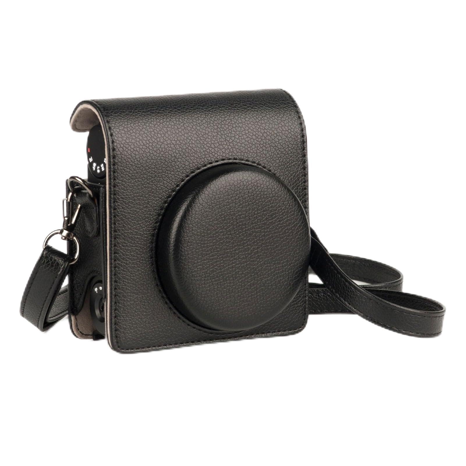 Custodia per fotocamera Mini 99 Borsa protettiva leggera con tracolla regolabile per un facile accesso (Nera)
