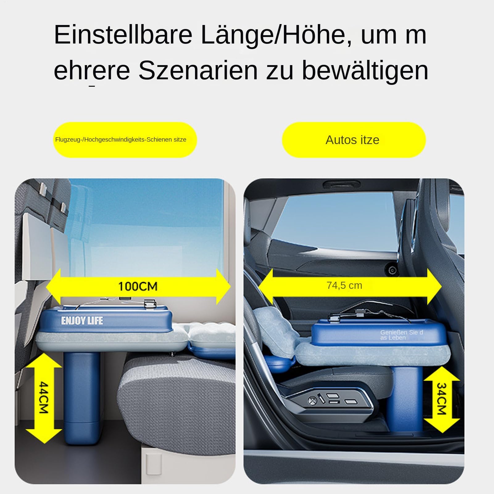 Generisch Kinderbett für Flugzeugreisen Tragbar, weich und faltbar