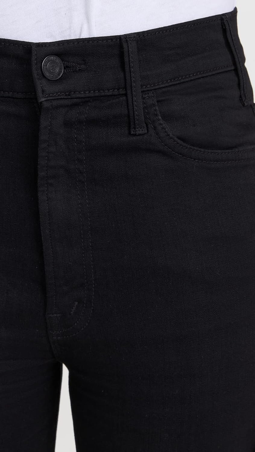 MOTHER Women's The Hustler Ankle Fray Jeans - Image 6