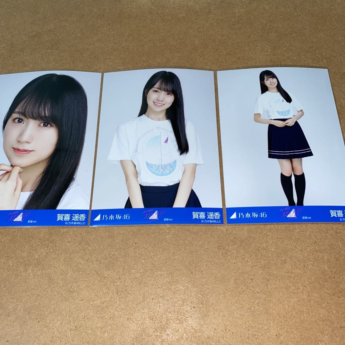 乃木坂46 賀喜遥香 宮城 ライブT スウェット 6種コンプ 生写真 乃木坂46 賀喜遥香 真夏の全国ツアー 2025 宮城スウェット