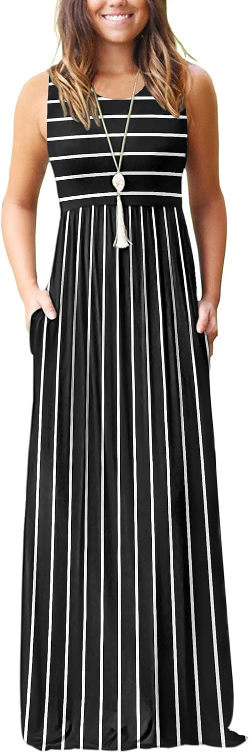 WNEEDU Womens Maxi Dress 2025