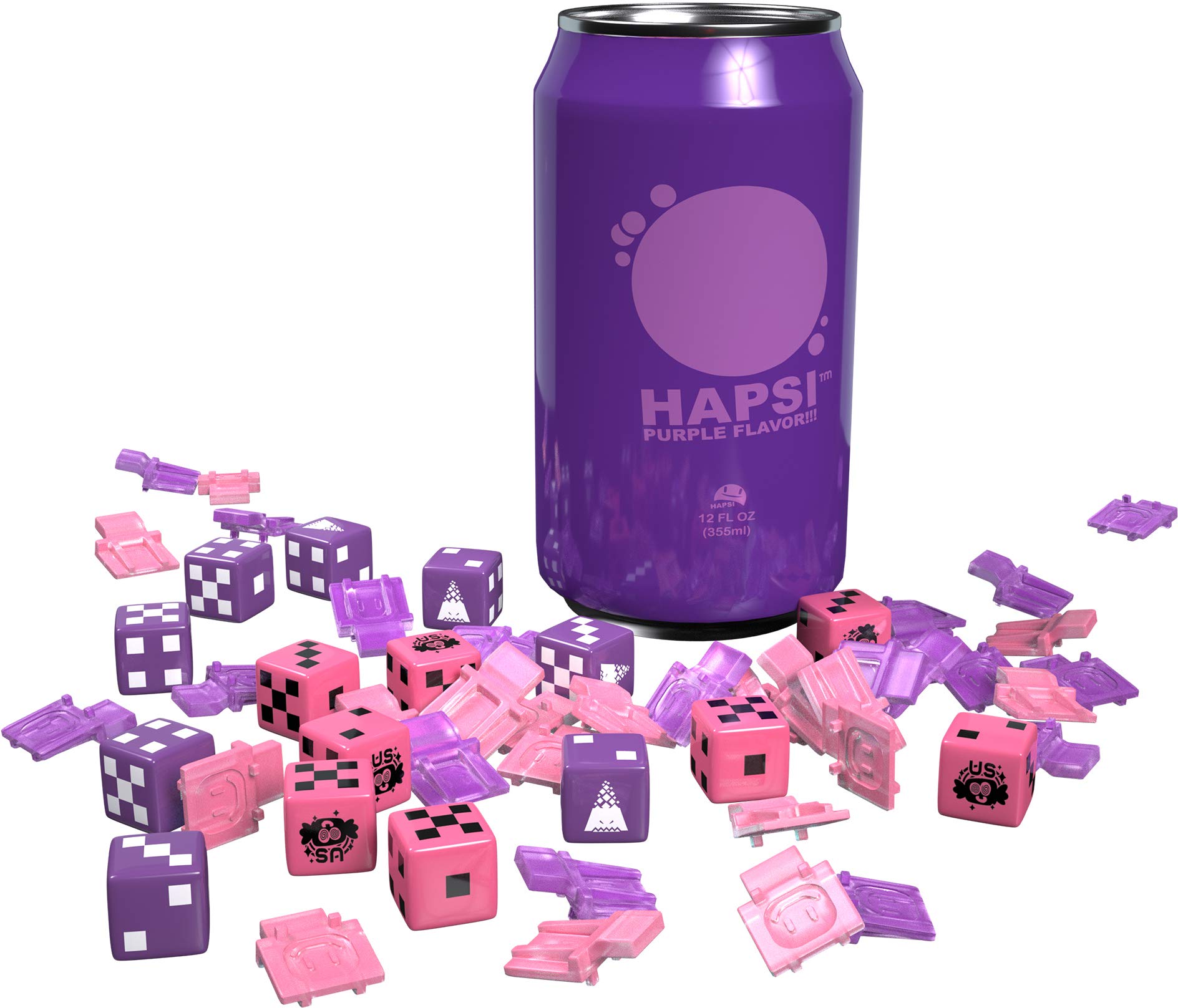 Amazon.com: WETA Workshop Gkr: Hapsi Can & Faction Dice (Purple