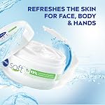 NIVEA Soft All-Purpose Moisturizing Cream, Face, Hand and Body Cream, Non-Greasy, Lightweight Moisturizer Provides 48-Hour Hydration for All Skin Types, 200mL