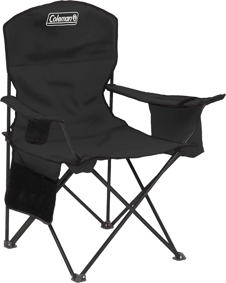 Coleman Portable Camping Chair with Armrest Cooler product image from Amazon