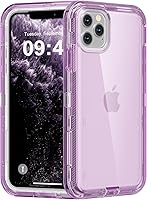 Vista 7 de Funda para iPhone 11 Pro Max, resistente a los golpes, protección contra caídas, funda protectora transparente de doble capa compatible con iPhone