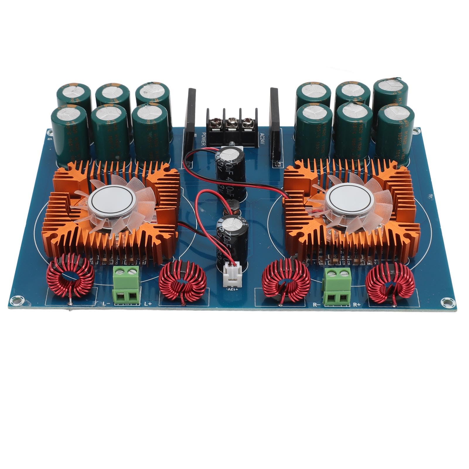 BusoTh XH M258 Amplifier Board TDA8954TH Chip Dual Channel Digital Power Amplifier for Home Speaker, 420Wx2 Output,Amplifier Module, Digital Power Amplifier, Wide Compatibility