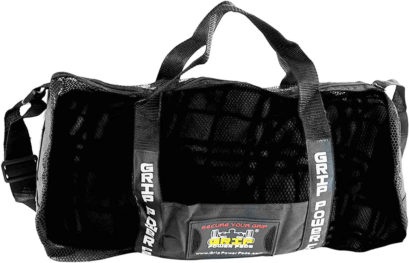 Grip Power Pads Mesh Gear Bag Breathable & Heavy-Duty Organizer for Gym Beach, Swim, Scuba, Sports, Dive & Outdoor Use